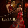 Phoenix Reverie red heritage doll gown for 30 cm fashion doll