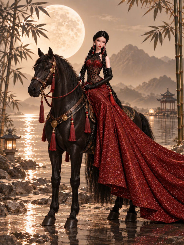 Crimson Moon — Midnight Fantasy Set